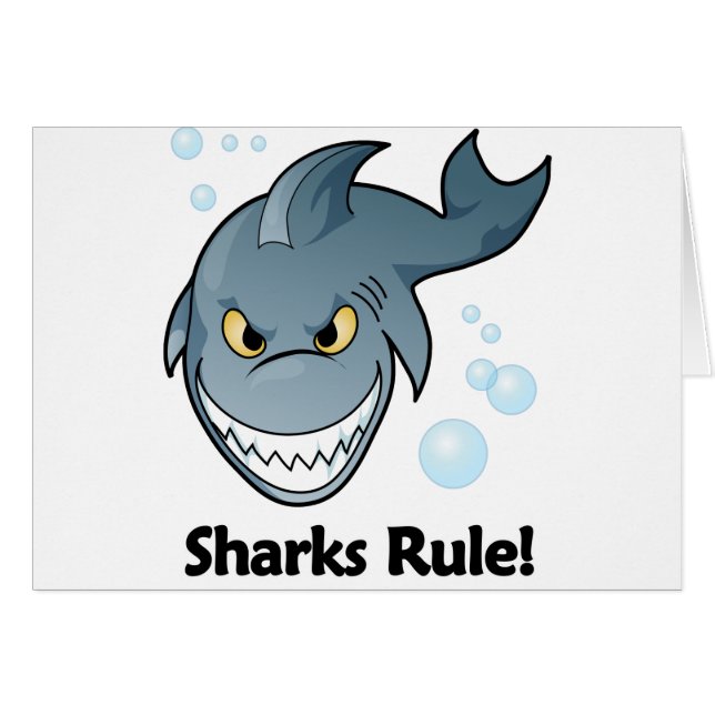 Sharks Rule! (Voorkant Horizontaal)