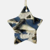 Sharks Teeth van Jax Beach Keramisch Ornament (Rechts)