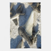Sharks Teeth van Jax Beach Theedoek (Verticaal)