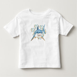Sharks Underwater Add Name Kinder Shirts