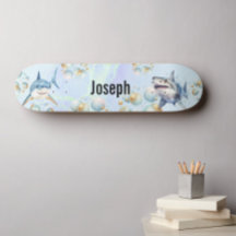 Sharks Underwater Naam toevoegen