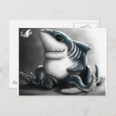 SHARKTOPUS BRIEFKAART (Voorkant / Achterkant)