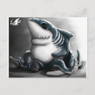SHARKTOPUS BRIEFKAART