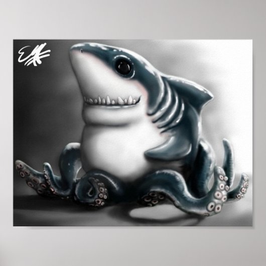 SHARKTOPUS POSTER (Voorkant)