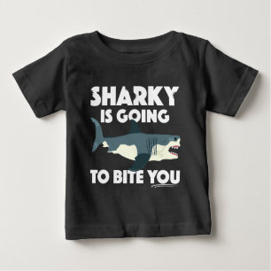 Sharky gaat bijten je ontwerp - Baby Fine Jer