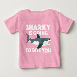 Sharky gaat bijten je ontwerp - Baby Fine Jer