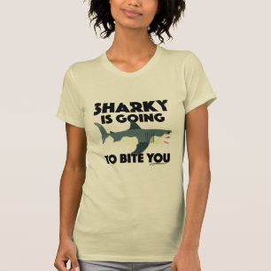 Sharky Gaat Je Bijten Design - Dames Bella T-shirt