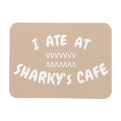 SHARKY's CAFE Memorial Magnet Magneet (Horizontaal)