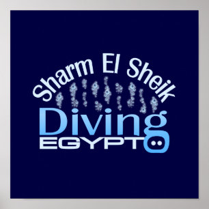 SHARM EL SHEIK poster, pas aan Poster