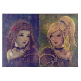 Sharm & Gigi Glass Cutting Board Snijplank