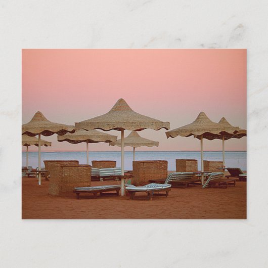Sharm Sunset Briefkaart (Voorkant)