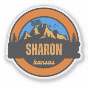 Sharon, Kansas Sticker