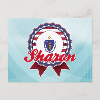 Sharon, MA Briefkaart