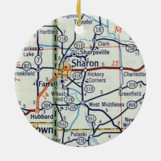 Sharon PA Keramisch Ornament