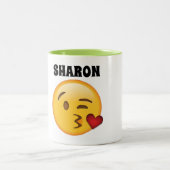 Sharon-Personalized emoji mok (Center)
