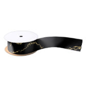 Sharp Black en Gold Marble Lint (Spoel)