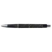 Sharp Black en Gold Marble Pen (Voorkant)
