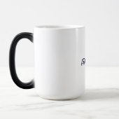 Sharp Bold Coffee Cup Magische Mok (Links)