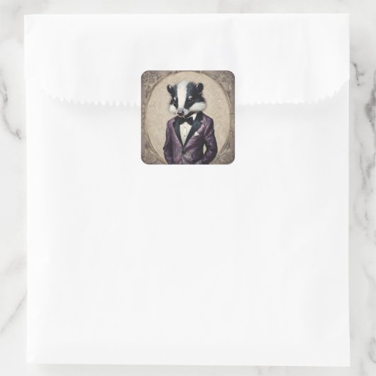 Sharp Dressed Skunk Sticker Sheet (Tas)