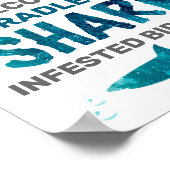 Sharp Geïnfecteerd om het even welke Age Birthday Poster (Hoek)