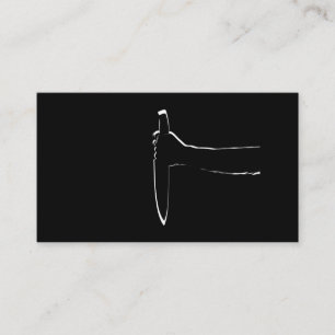 Sharp Knife-kaart Visitekaartje