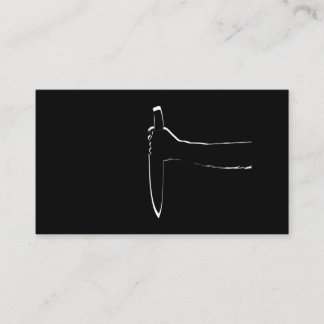 Sharp Knife-kaart Visitekaartje
