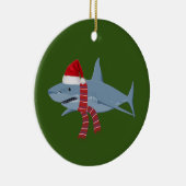 Sharp met Pet schacht kerstmis Keramisch Ornament (Rechts)