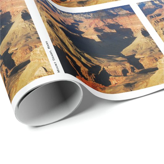 Sharp monteren op Planet Mars Foto Cadeaupapier (Rol Hoek)