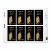 Sharp Shinned Hawk Beer Label (Full Sheet)