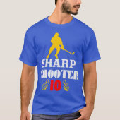 👍Sharp Shooter 10 Amerikaanse Mannen T-shirt (Voorkant)