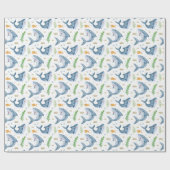 Sharp under the Zee White Gift Wrapping Paper Cadeaupapier (Vlak)