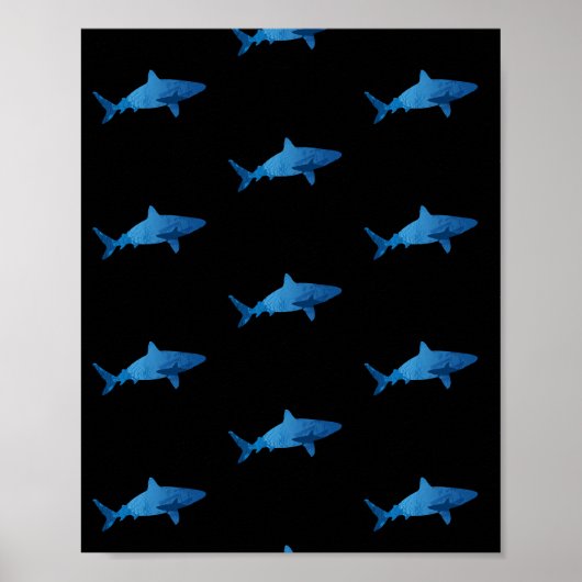 Sharp underwater Marine Landscape Wilderness Poster (Voorkant)