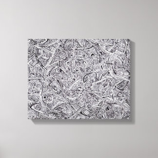 Sharpie Graffiti Canvas