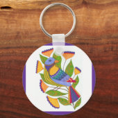 Sharpie Marker Bird Sleutelhanger (Voorkant)