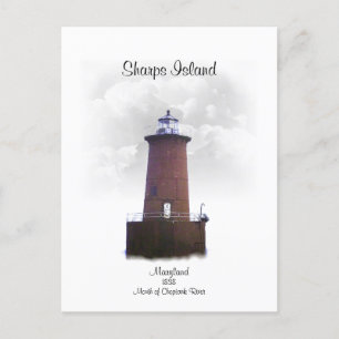 SHARPS ISLAND BRIEFKAART