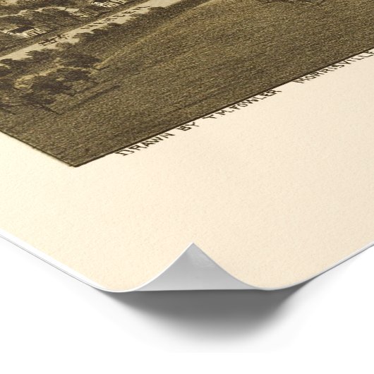 Sharpsville, PA Panoramic Map - 1901 Poster (Hoek)