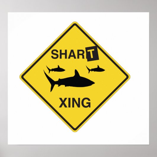 Shart Crossing Poster (Voorkant)