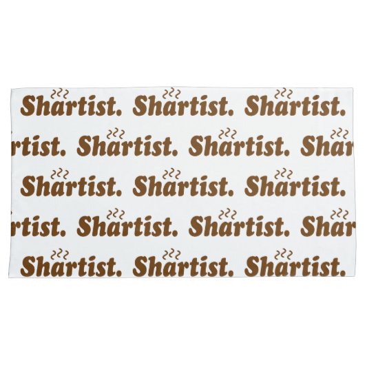 Shartist. Kussensloop (Voorkant-Rechts)