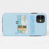  Shasta Camper Trailer iPhone Case (Achterkant (horizontaal))