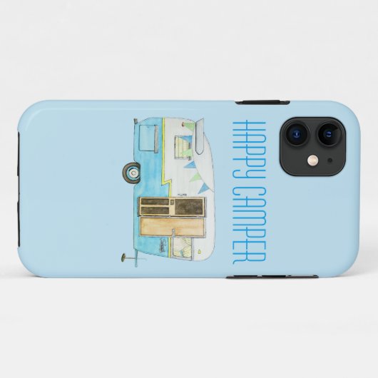  Shasta Camper Trailer iPhone Case (Achterkant (horizontaal))