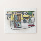 Shasta Camper Trailer RV Legpuzzel (Horizontaal)