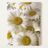 Shasta Daisies Floral Planificateur hebdomadaire/m (Dos)