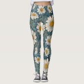 Shasta Daisies Leggings (Voorkant)