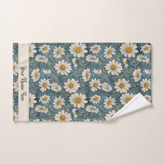 Shasta Daisy Dorm Badhanddoek Set Bad Handdoek (Handdoek)