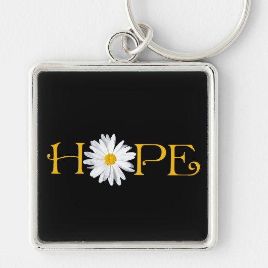 Shasta Daisy Hope Sleutelhanger (Voorkant)