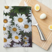 Shasta Daisy Kitchen Towel Theedoek (Quarter Fold)