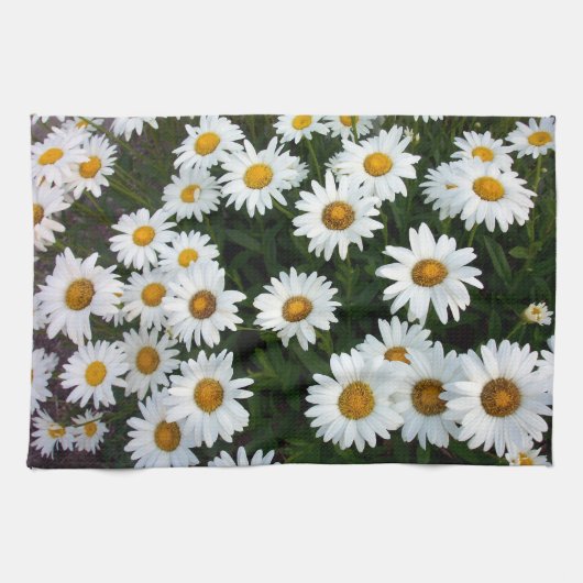 Shasta Daisy Kitchen Towel Theedoek (Horizontaal)