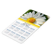 Shasta Daisy | Magnet Calendrier floral 2022 (Côté Gauche)