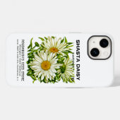 Shasta Daisy Seed Packet Hoesje-Mate iPhone Case-Mate iPhone Case (Achterkant (horizontaal))