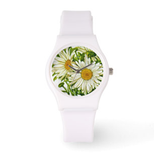 Shasta Daisy  Seed Packet Horloge